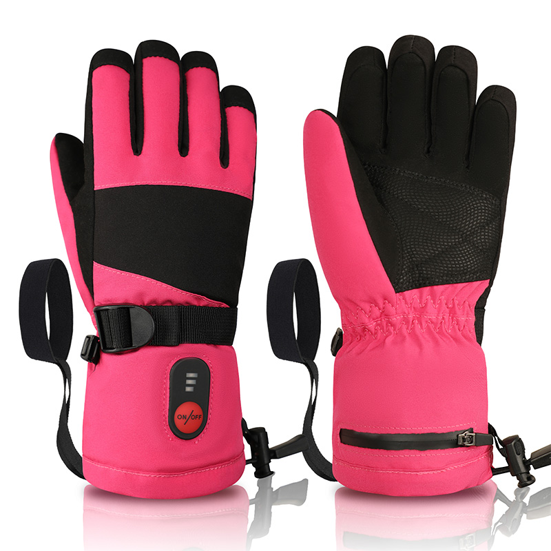 Ski Glove Waterproof - 2026 Beheizte Handschuhe für Kinder, Wasserdichte
