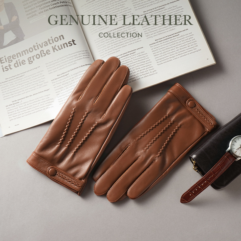 Herren-Handschuhe aus echtem L – Leather Driving Glove Bewertung und Preis