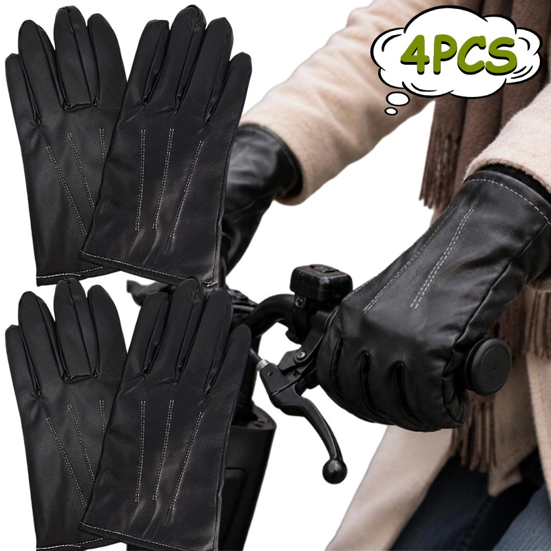 1/2 Paar Winter-Kunstlederhand – Leather Driving Glove Bewertung und Preis