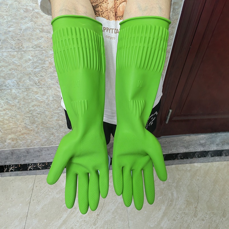 1 Paar Verlängerte Silikon-Ges – Dish Glove Rubber Bewertung und Preis