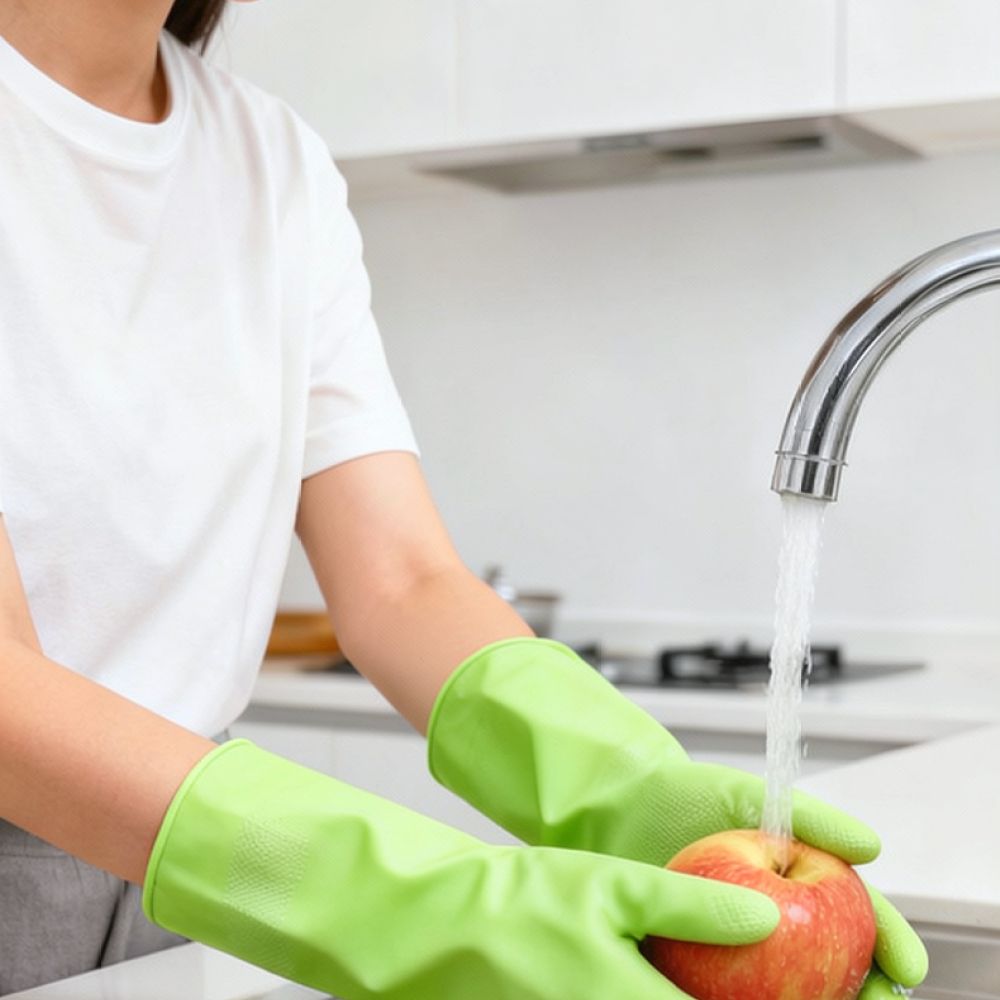 Robuste Nitril-Küchenhandschuh – Dish Glove Rubber Bewertung und Preis