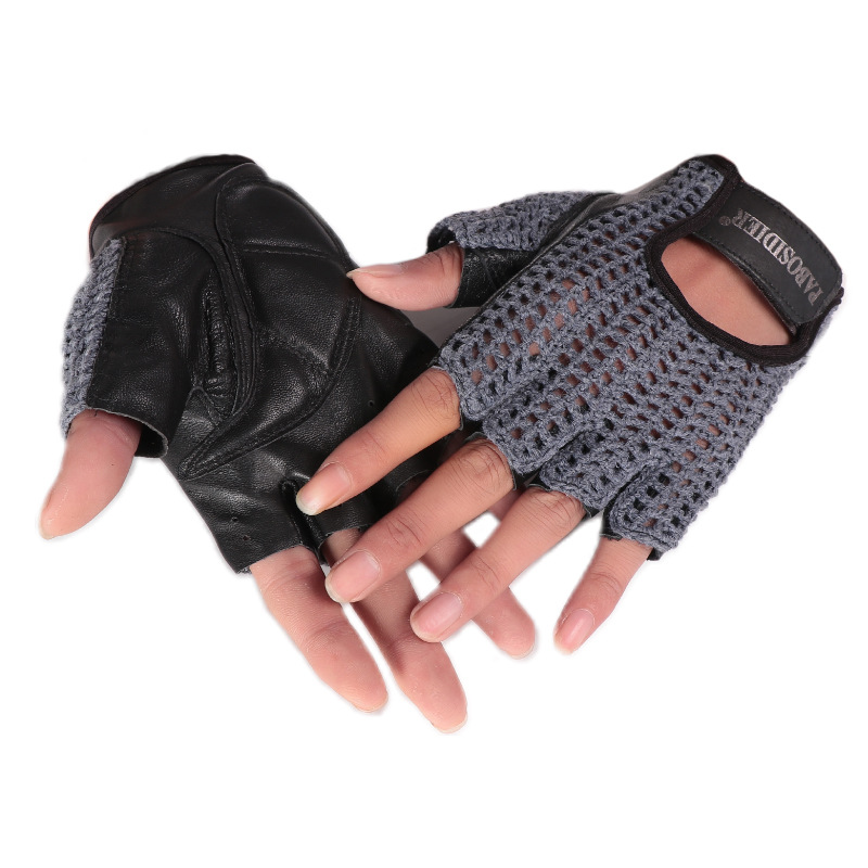 Unisex Sommer Halbfinger Retro – Leather Driving Glove Bewertung und Preis