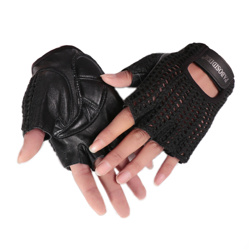 Unisex Sommer Halbfinger Retro – Leather Driving Glove Bewertung und Preis